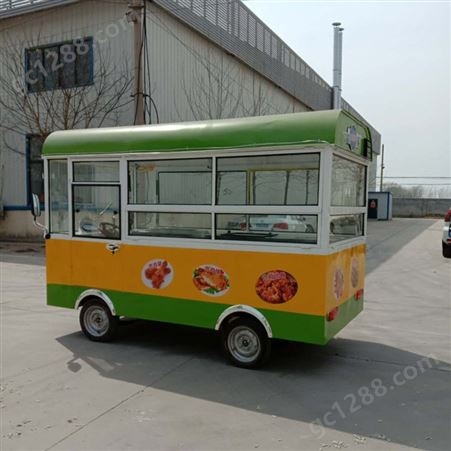 德州餐车厂家 小吃车 流动餐车 牵引餐车 冷饮奶车餐车