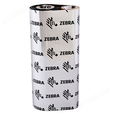 ZEBRA斑马gk88t打印机全树脂碳带亚银纸亮白PET不干胶碳带PET110mmX70m