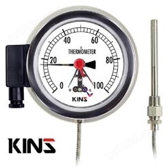 韩国KINS液体填充指针型式电jie点温度计选型专家