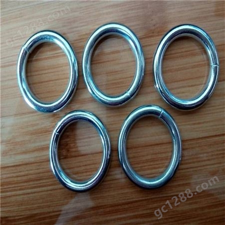 焊接金属圆环 金属开口圆环 实心不锈钢316圆环