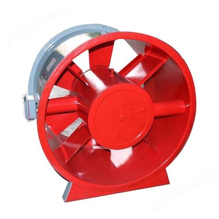 定制批发 消防认证排烟风机 HTF高温轴流排烟风机 价位便宜