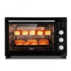 Midea/美的电烤箱家用烘焙38L大容量多功能台式蛋糕面包MG38CB-AA