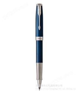 Parker派克法国进口 卓尔 海洋蓝白夹宝珠笔 签字笔 企业团购更优惠
