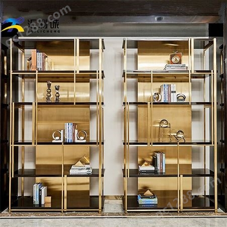 广州批发不锈钢钢板柜 金属置物柜展示书柜厂家定制