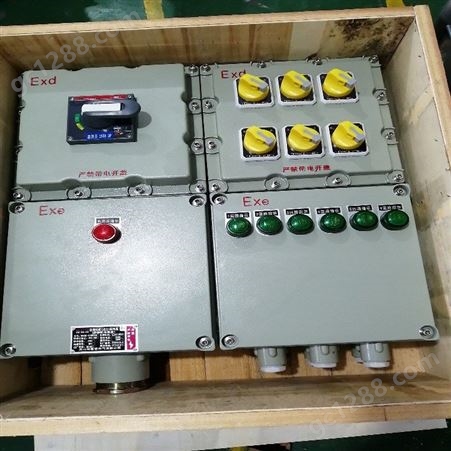 BXM51-6/16K32工厂防爆应急照明配电箱IIBT4电源照明箱-控制箱