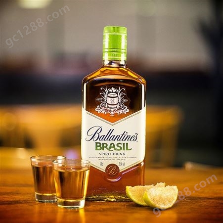 百龄坛Ballantine’s巴西青柠威士忌风味配制酒35度700ml进口洋酒