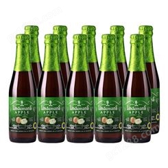 林德曼苹果味精酿啤酒250ml*24瓶整箱玻璃瓶装比利时进口行货