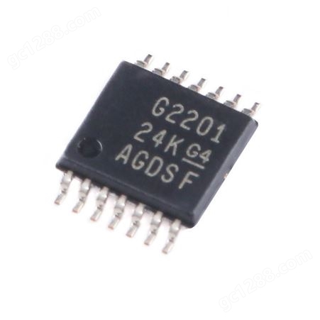 G2201 TI(德州仪器) DSP数字信号处理器 MSP430G2201IPW14R TSSOP-14 MSP430G2201IPW 16位混合信号微控制器