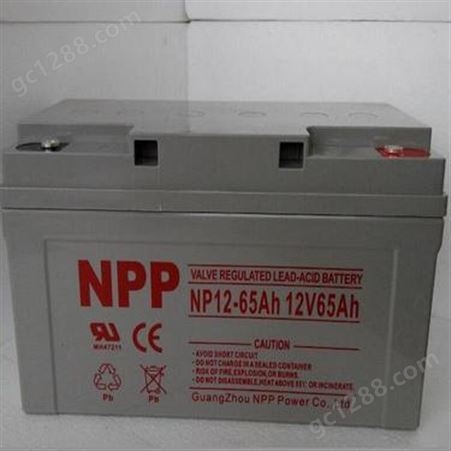 NPP耐普UPS蓄电池NP65-12