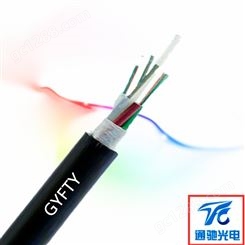非金属光缆GYFTY-8A1ab 4芯6芯12芯16芯GYFTA室外多模光缆TCGD/通驰光电