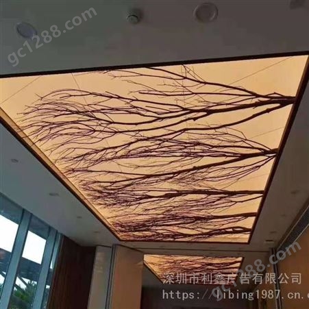 深圳酒店软膜天花吊顶制作安装