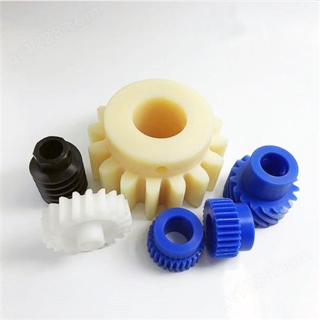 耐磨尼龙齿轮 MC901蓝色尼龙齿轮 电机传动塑料齿轮 pom塑料齿轮 注塑塑料齿轮厂家