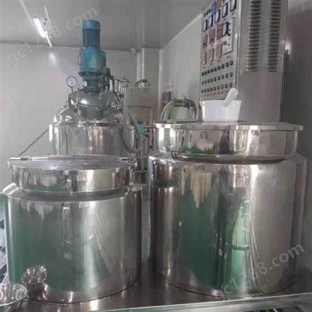 二手乳化罐 出售二手在位乳化罐500升  300升  500升真空乳化罐 厂家定做
