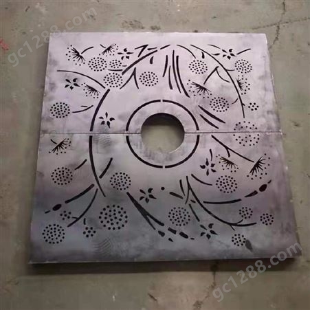 工匠 耐候钢树池篦子 做锈处理 厂家来图定制生产 锈板树池盖板