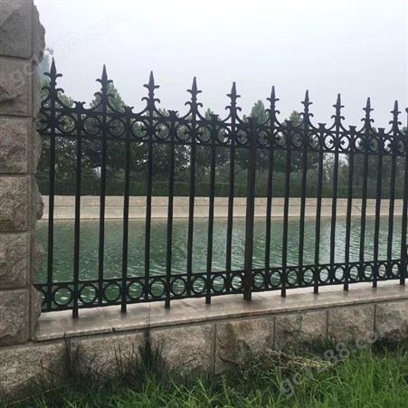 普罗盾 小区铸铁围栏栅栏 学校防盗栏杆 欧式别墅透明墙栏杆