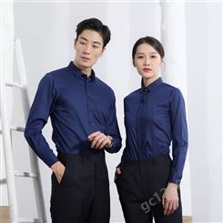 上海衬衫定做 竹纤维衬衫定制 工作服厂家