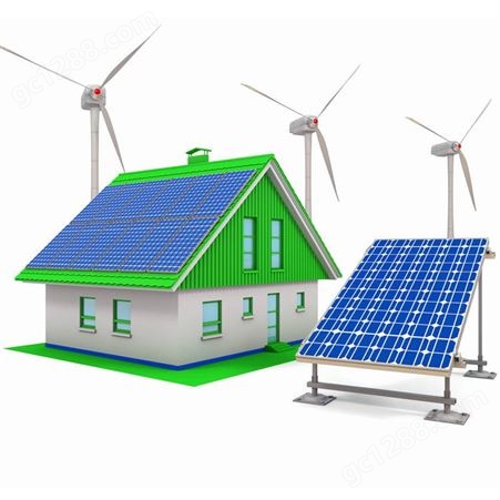 家用太阳能发电系统 离网光伏发电 3000w光伏供电系统
