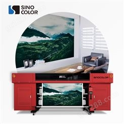 儒彩印刷机械设备软膜PVC材料数码彩色喷绘UV卷材打印机