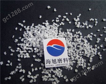 出口级白色金刚砂粉F22(基本粒：850-1000微米） 郑州海旭