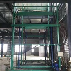 本地公司  巴中平昌县 2层导轨货梯  电动货梯高效安全节能