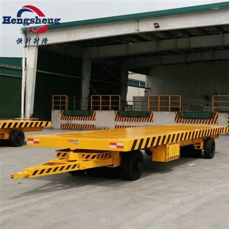 恒升平板拖车 牵引式平板拖车 可定制大吨位平板拖车 平板车工厂直销