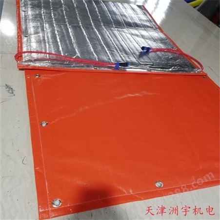 天津洲宇DRT-XJ 防水面料混凝土电热毯 养护用 混凝土加热毯