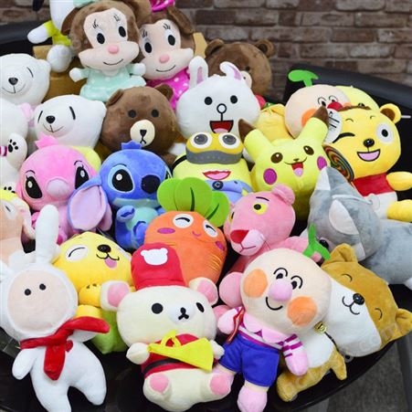 毛绒玩具厂家批发 8寸公仔定制订做创意儿童玩具可爱娃娃加工厂