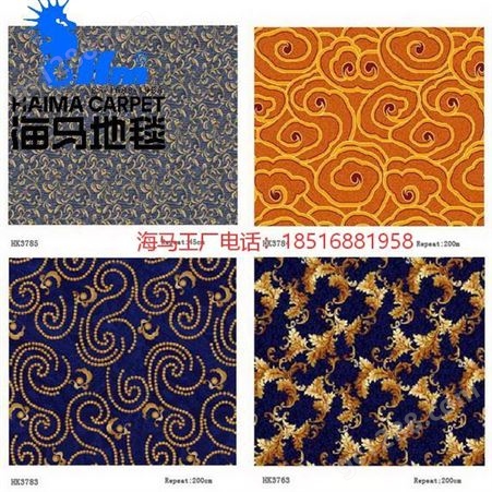 北京海马地毯总代理  火车地毯 接待室地毯图片 海馬地毯
