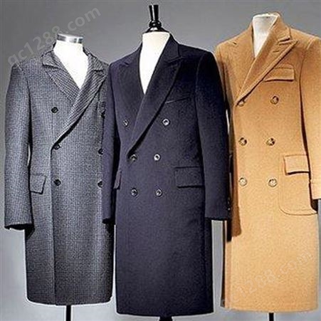 雅兰仕服装 团体大衣定制 定制羊绒大衣 专业服装厂家批发定制