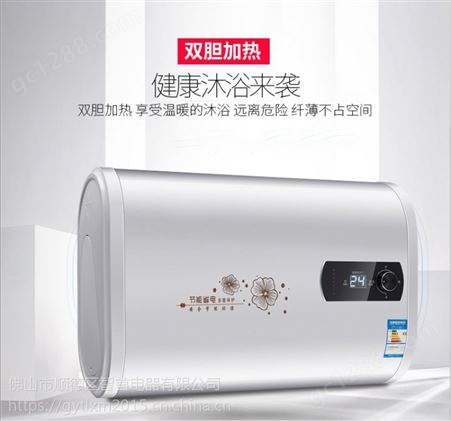 广东厂家供应家用电热水器 双内胆扁桶OEM壁挂式热水器