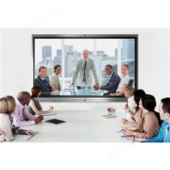能威协作型会议电视 上海 75寸高清教学会议一体机  广告机