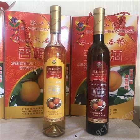 丹东特产大杏梅酒批发零售 供应水果饮料 年节礼品佳选