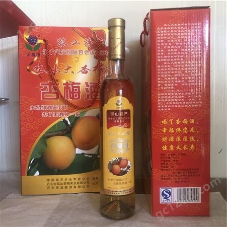 丹东特产大杏梅酒批发零售 供应水果饮料 年节礼品佳选