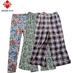 广州扎古米 销往非洲二手衣服低价混批旧衣服出口贸易二手女款时尚裤