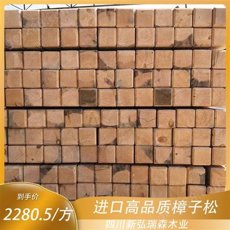 西藏防腐木厂家 定制花箱木屋 仙海批发防腐木龙骨条和木方