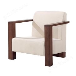 日式沙发椅定做/聚焦美定制木沙发椅