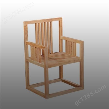酒店中式风格实木椅子-聚焦美厂家定制白腊木椅子