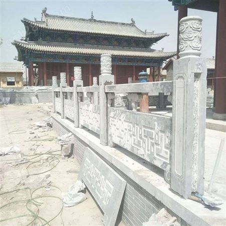 工程石栏杆 供应大量寺庙石栏杆 加工快厂家定制石栏杆