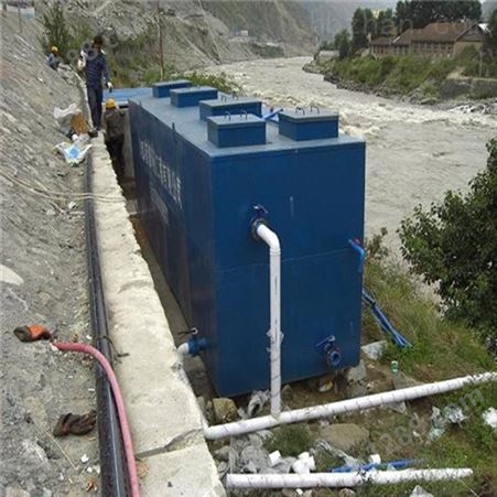 集市公厕污水处理设备出水合格