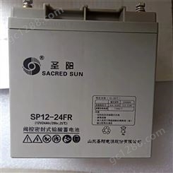 12V24AH 圣阳蓄电池SP12-24免维护铅酸 昊明电子