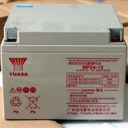 YUASA蓄电池NP18-12B汤浅蓄电池12V17AH消防主机配套电池