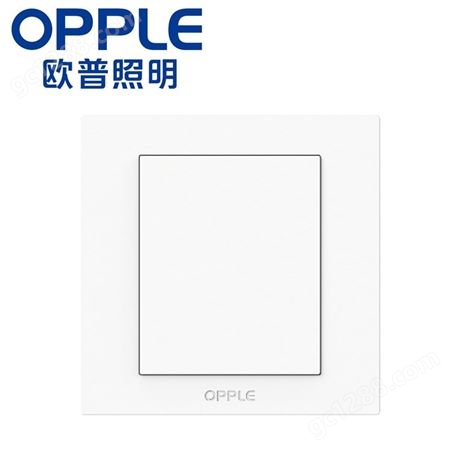欧普墙壁插座连体框G01系列86型三位连体框白色 黑色 金色可选