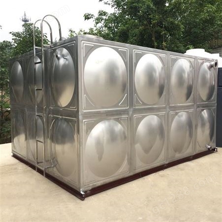 304不锈钢生活水箱长方形组合保温生活蓄水箱批发定制供水设备