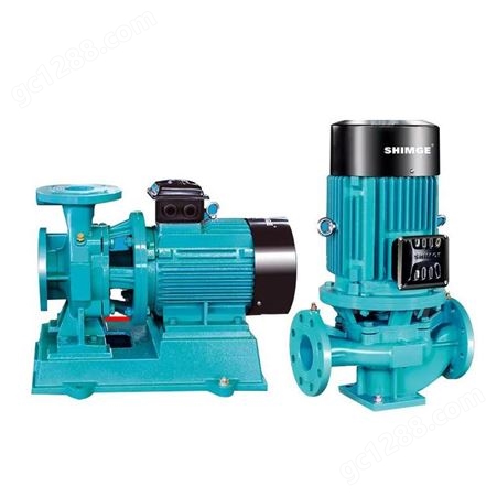 40口径单级离心泵新界SL40-125A立式冷热水管道增压循环泵