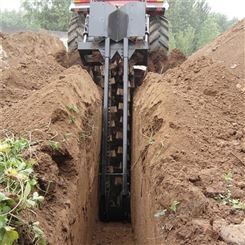水泥沥青路面开槽机 自来水管道铺设开沟机 可定制圆盘挖沟机