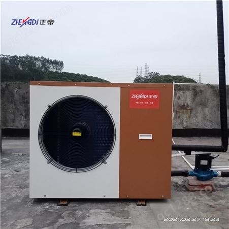 深圳 东莞 惠州空压机余热回收利用热水工程 150HP 空压机换热器厂家 正帝