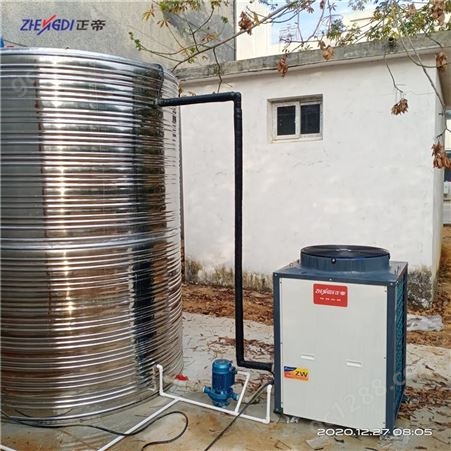 正帝 梅州市空气能热泵设备 公寓酒店空气能热水器生产厂家
