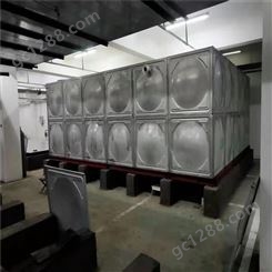 玻璃钢水箱方形大型蓄水池不锈钢水箱搪瓷水箱