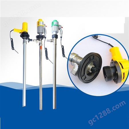 不锈钢电动插桶泵 电动插桶油泵 高粘度可调速电动插桶泵