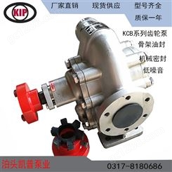 食用油输送泵 KCB不锈钢齿轮泵  液压齿轮泵  粘稠食品输送泵